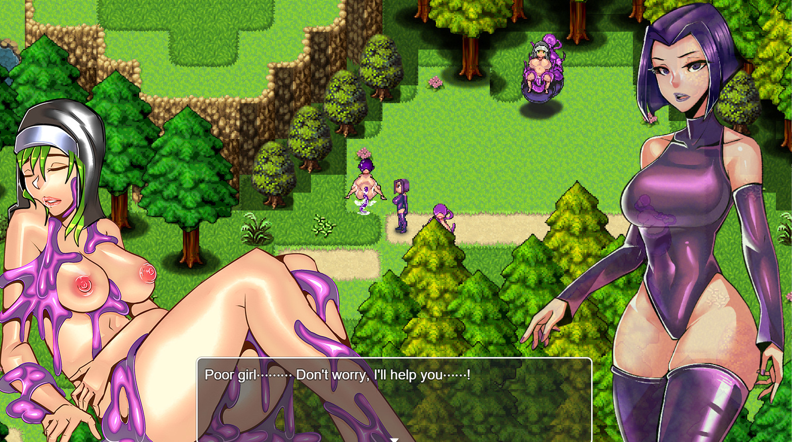 回合RPG/战斗H/像素动态2C丨乳交地牢（胶衣地牢MV）V1.5.7 STEAM官中【20241001】 游戏截图 3